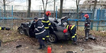 Accident rutier pe raza Municipiului Târgoviște!