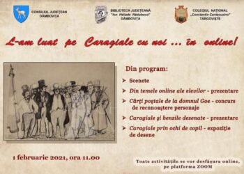 Biblioteca Județeană și Colegiul Național “Constantin Cantacuzino” organizează o sesiune culturală!