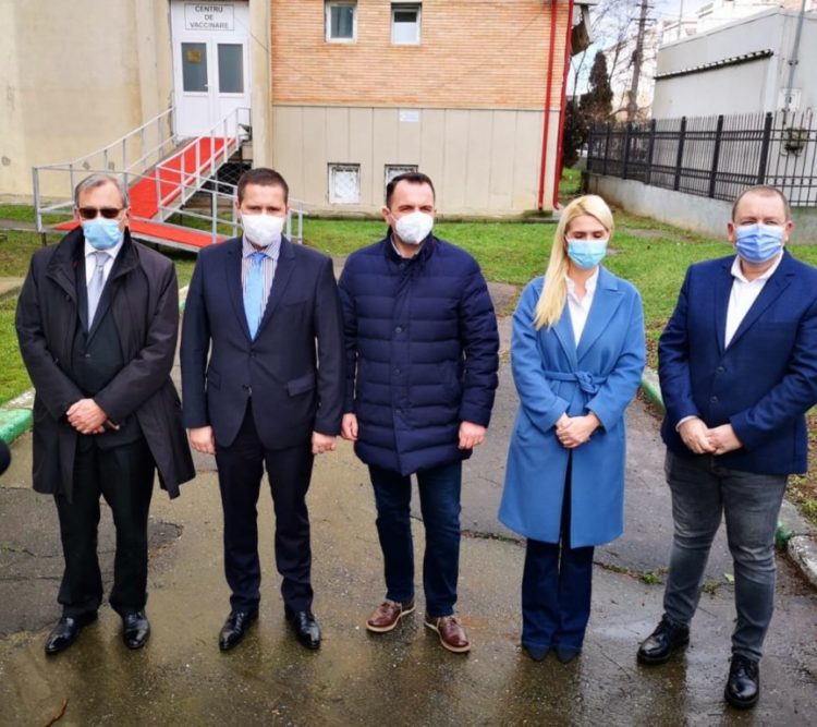 Primarul Municipiului Târgoviște a vizitat Centrul de Vaccinare împotriva Covid-19!