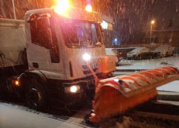 Prima ninsoare serioasă la Târgoviște!