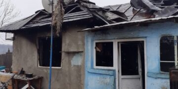 Primăria Șelaru sprijină o familie ce a rămas fără adăpost în urma unui incendiu!