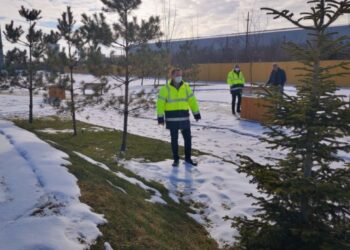 Parcul din zona Dâmbovița Mall este aproape de finalizare!