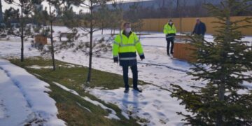 Parcul din zona Dâmbovița Mall este aproape de finalizare!