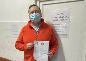 Constantin Ana s-a vaccinat împotriva COVID-19!