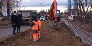 S-au reluat lucrările pe strada 22 Decembrie din Moreni!