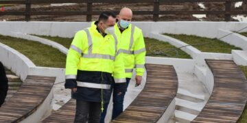 Proiectul noului parc de la fosta UM Gară din vecinătatea ”Dâmbovița Mall” se apropie de finalizare!