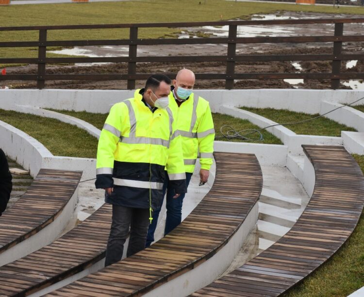 Proiectul noului parc de la fosta UM Gară din vecinătatea ”Dâmbovița Mall” se apropie de finalizare!