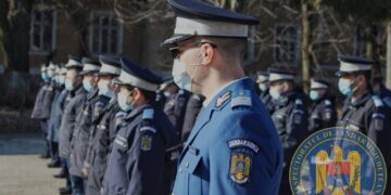 Ceremonie de trecere în corpul ofițerilor la Jandarmeria Dâmbovița!