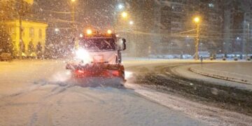 Administrația locală targovișteană a desfășurat activități de deszăpezire!