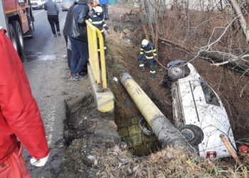 Accident rutier la Moțăieni!