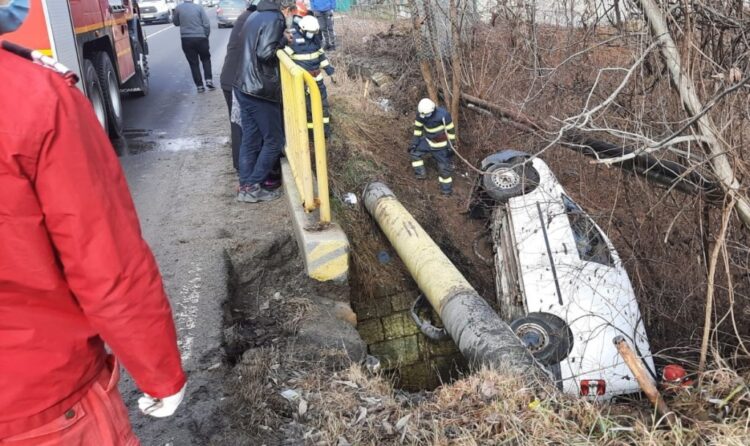 Accident rutier la Moțăieni!