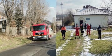 Un cablu a luat foc la grădinița din satul Valea Caselor!