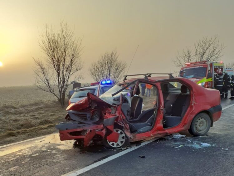 Accident pe raza comunei dâmbovițene Sălcioara!