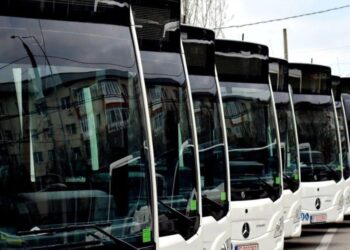 Un nou lot de autobuze Mercedes-Benz Citaro Hybrid a ajuns în Târgoviște!