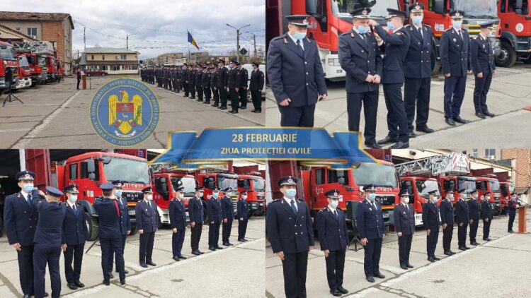 Avansări în grad de Ziua Protecţiei Civile din România!