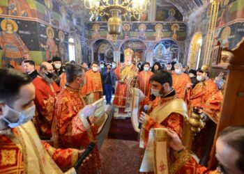 Slujire arhierească la Mânăstirea Cota 1000 – Înălțarea Domnului!