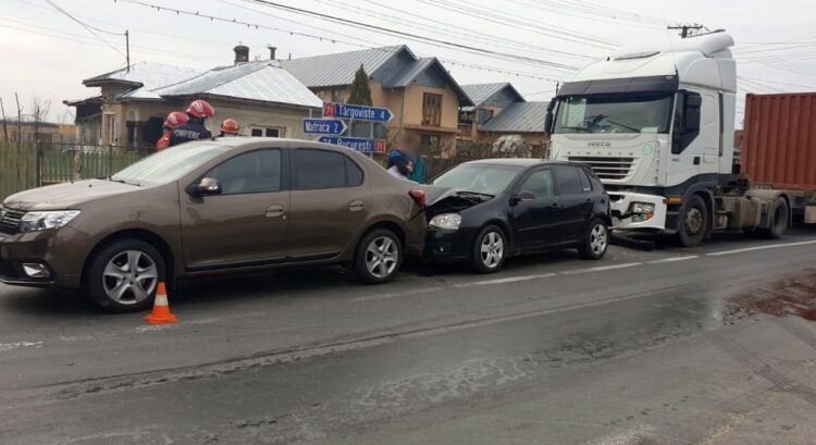 Accident rutier pe raza localității dâmbovițene Ulmi!