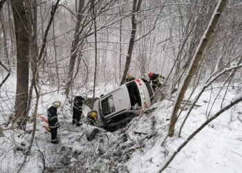 Accident rutier la ieșire din Moreni!