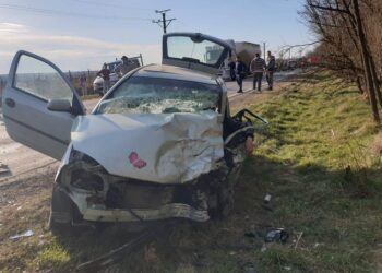 Accident rutier  pe raza localității dâmbovițene Priseaca!