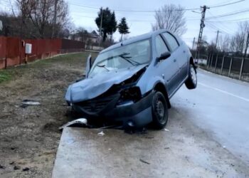 Accident rutier pe raza localității dâmbovițene Colanu!