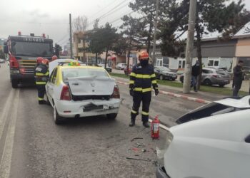 Accident rutier la ieșire din Târgoviște!