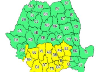Cod galben de ninsoare în Dâmbovița!