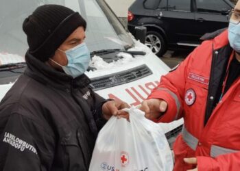 Crucea Roșie Română donează produse de igienă!