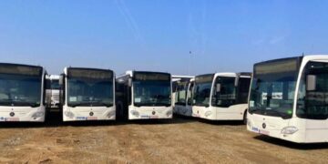 Zece autobuze Mercedes-Benz Citaro Hybrid destinate Primăriei Târgoviște au ajuns în România!