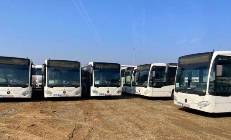 Zece autobuze Mercedes-Benz Citaro Hybrid destinate Primăriei Târgoviște au ajuns în România!