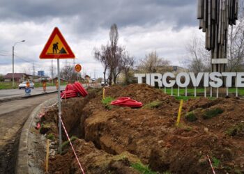 Continuă lucrările de reabilitare și pe strada Soseaua Găești din municipiul Târgoviște!