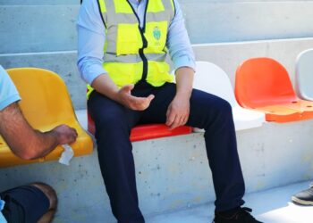 Continuă intervențiile și la stadionul „Eugen Popescu”!