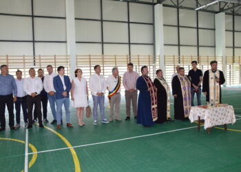 Comuna Mănești se bucură, de astăzi,  de o sală de sport nouă