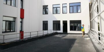 Continuă proiectul de extindere, reabilitare, modernizare si echipare a ŞCOLII GIMNAZIALE “MATEI BASARAB”