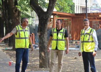 Lucrările de reabilitare a Parcului Mitropoliei continuă!