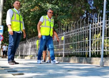 Continuă și lucrările de modernizare a străzii Gării din municipiul Târgoviște