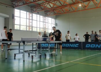 La Sala de sport Dumitru Miu din Titu, a avut loc inaugurarea Clubului de tenis de masa pentru copiii din orașul nostru