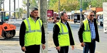 Continuă lucrările de reabilitare și pe strada Șoseaua Găești din municipiul Târgoviște!