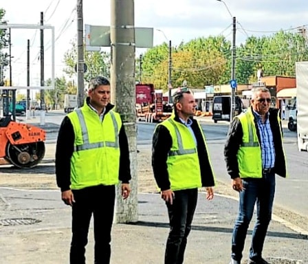 Continuă lucrările de reabilitare și pe strada Șoseaua Găești din municipiul Târgoviște!