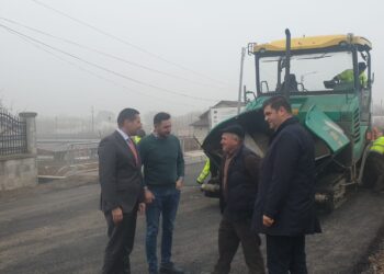 Final de lucrări la podul peste pârâul Racovița, la Băleni.  De astăzi, podul este redeschis circulației publice.