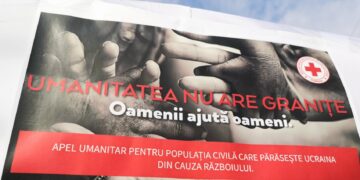 Împreună cu reprezentanții Crucii Roșii, filiala Dâmbovița, am decis să organizăm și la Târgoviște campania umanitară: „OAMENII ajută OAMENI”