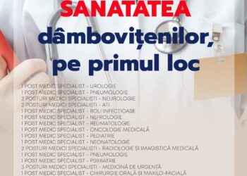Proiectul „Sănătate pentru Dâmbovița” continuă!