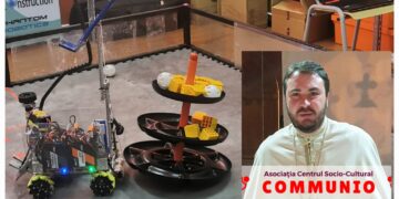 Pr. dr. Ionuț Ghibanu și Communio au sprijinit din nou echipele “Phantom Robotics” și “UnderConstruction” de la Colegiul Național “Constantin Carabella”