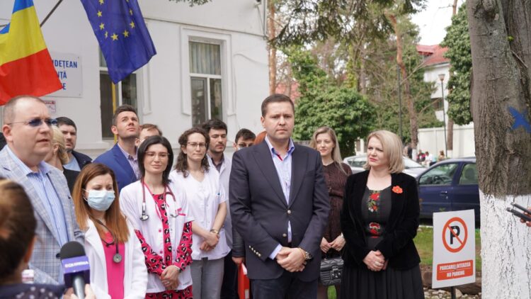 Au început lucrările de extindere, reabilitare și modernizare la Unitatea de Primiri Urgențe și Ambulatoriul Spitalului Județean de Urgență Târgoviște