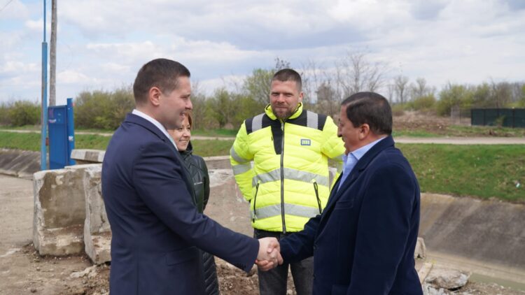 Astăzi, 11 aprilie 2022, podul de pe DJ 711, din comuna Cojasca, a fost redat circulației publice