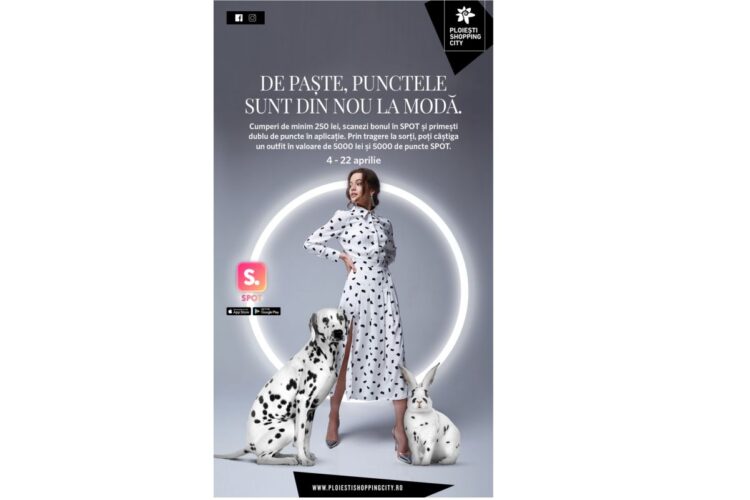 De Paște, la Ploiești Shopping City punctele sunt din nou la modă și aduc surprize speciale pentru utilizatorii SPOT