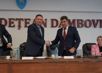 Protocol de colaborare între Consiliul Județean Dâmbovița  și Compania Națională CFR SA! Transportul feroviar din județul Dâmbovița, analizat astăzi de reprezentanții Ministerului Transporturilor și Infrastructurii, ARF și CN CFR SA