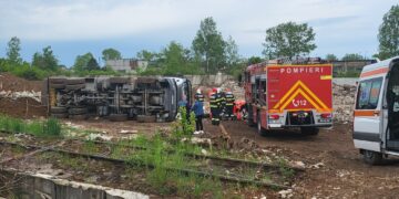 ACCIDENT PE STRADA LAMINORULUI