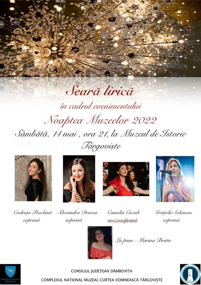 Seară lirică la Muzeul de Istorie