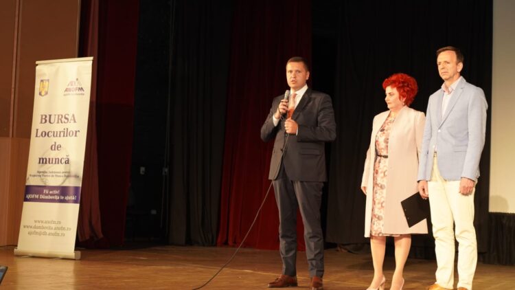 Conducerea CJD, prezentă la deschiderea Bursei Generale a Locurilor de Muncă