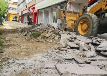 Start al lucrărilor de reabilitare a trotuarelor de pe Calea București